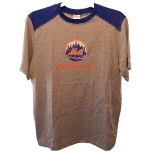 Vintage New York Mets Kid Athlete Size XL 18-20 Gray & Blue NWT MLB Authentic